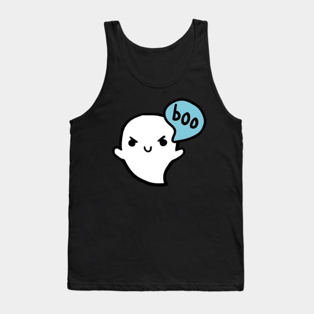 Ghost boo Tank Top by evasinmas